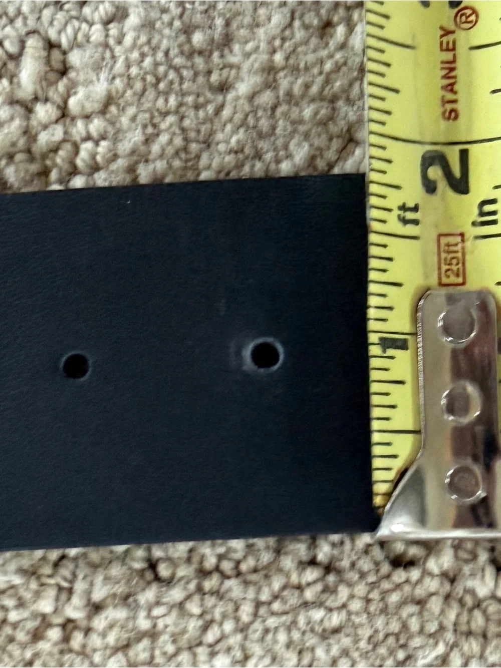 Black Wide Waist Belt Gold Buckle Elastic Back Cinch Belt M